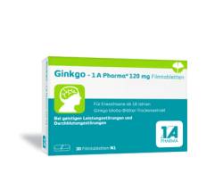 GINKGO-1A Pharma 120 mg Filmtabletten 30 St von 1 A Pharma GmbH