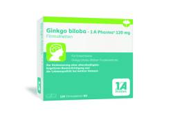 GINKGO BILOBA-1A Pharma 120 mg Filmtabletten 120 St von 1 A Pharma GmbH