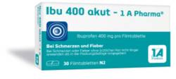 IBU 400 akut-1A Pharma Filmtabletten 30 St von 1 A Pharma GmbH