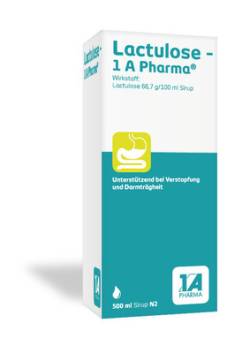 LACTULOSE-1A Pharma Sirup 500 ml von 1 A Pharma GmbH