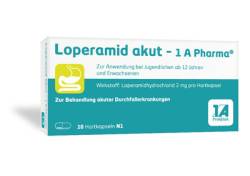 LOPERAMID akut-1A Pharma Hartkapseln 10 St von 1 A Pharma GmbH