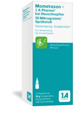 MOMETASON 1A Phar.b.Heuschnupfen 50�g/Spr.Sto� 140 18 g von 1 A Pharma GmbH