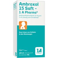Ambroxol 15 Saft - 1A Pharma® von 1 A Pharma