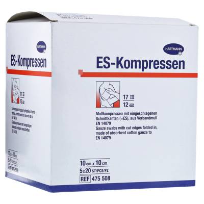"ES-KOMPRESSEN steril 10x10 cm 5x20 Stück" von "1001 Artikel Medical GmbH"
