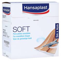 "HANSAPLAST Soft Pflaster 4 cmx5 m Rolle 1 Stück" von "1001 Artikel Medical GmbH"
