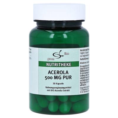"ACEROLA 500 mg pur Kapseln 30 Stück" von "11 A Nutritheke GmbH"