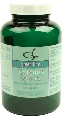 CALCIUM D3+K1 Kapseln 143.1 g von 11 A Nutritheke GmbH
