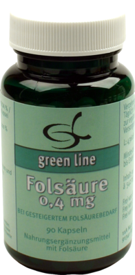 FOLS�URE 0,4 mg Kapseln 25.3 g von 11 A Nutritheke GmbH
