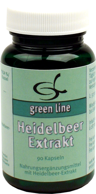 HEIDELBEER EXTRAKT Kapseln 25.5 g von 11 A Nutritheke GmbH