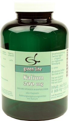 KALIUM 200 mg Kapseln 227.8 g von 11 A Nutritheke GmbH