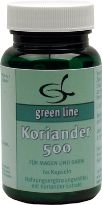 KORIANDER 500 Kapseln 24.1 g von 11 A Nutritheke GmbH