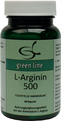 L-ARGININ 500 Kapseln 38.4 g von 11 A Nutritheke GmbH