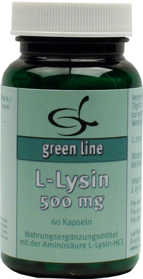 L-LYSIN 500 mg Kapseln 37.2 g von 11 A Nutritheke GmbH