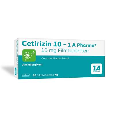 Cetirizin 10 - 1A Pharma von 1A Pharma GmbH