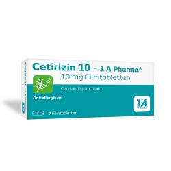 Cetirizin 10 - 1A Pharma von 1A Pharma GmbH