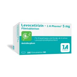 Levocetirizin-1a Pharma 5 mg Filmtabletten von 1A Pharma GmbH