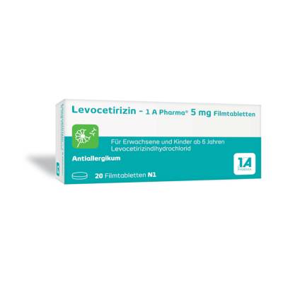 Levocetirizin-1a Pharma 5 mg von 1A Pharma GmbH