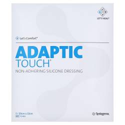 ADAPTIC Touch 20x32 cm nichthaft.Sil.Wundauflage 5 St Wundgaze von 3M Healthcare Germany GmbH