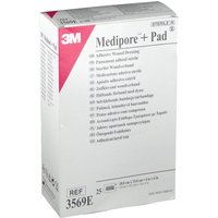 3M Medipore 3569E + Pad Steriler Wundverband mit Wundauflage 10 x 15 cm von 3M