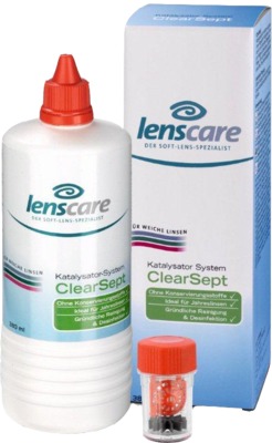 LENSCARE ClearSept 380 ml+Behälter von 4 CARE GmbH