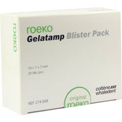 GELATAMP Tampons Blister Pack 7x7x14 mm von A-1 Dental Beyer+Hämme Inh. Kerstin van Lancker e.K.