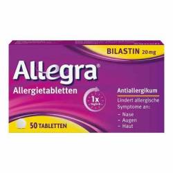 ALLEGRA Allergietabletten 20 mg Tabletten 50 St von A. Nattermann & Cie GmbH