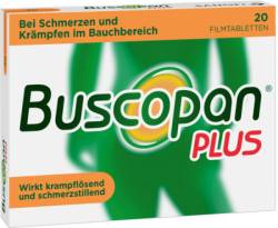 BUSCOPAN plus 10 mg/500 mg Filmtabletten 20 St von A. Nattermann & Cie GmbH