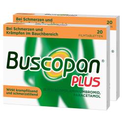 "Buscopan Plus Doppelpack 2x20 Stück" von "A. Nattermann & Cie GmbH"