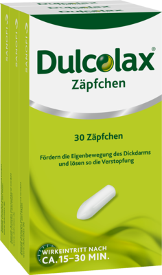 DULCOLAX Suppositorien 30 St von A. Nattermann & Cie GmbH