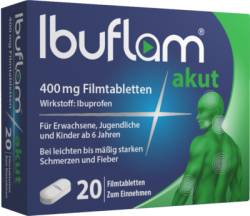 IBUFLAM akut 400 mg Filmtabletten 20 St von A. Nattermann & Cie GmbH