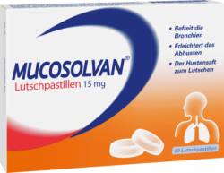 MUCOSOLVAN Lutschpastillen 15 mg 20 St von A. Nattermann & Cie GmbH