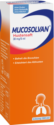 MUCOSOLVAN Saft 30 mg/5 ml 100 ml von A. Nattermann & Cie GmbH