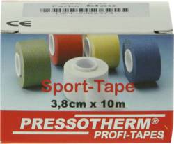 PRESSOTHERM Sport-Tape 3,8 cmx10 m blau 1 St von ABC Apotheken-Bedarfs-Contor GmbH