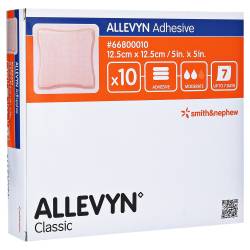 "ALLEVYN Adhesive 12,5x12,5 cm haftende Wundauflage 10 Stück" von "ACA Müller/ADAG Pharma AG"