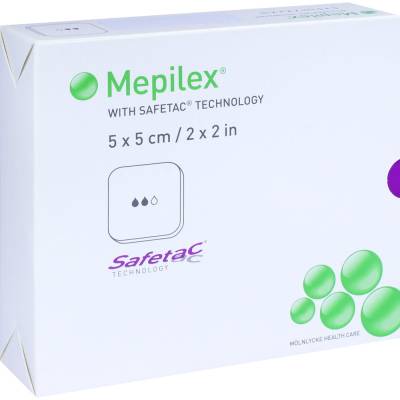 MEPILEX 5x5 cm Schaumverband 5 St Verband von ACA Müller/ADAG Pharma AG