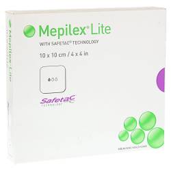MEPILEX Lite Schaumverband 10x10 cm steril 5 St Verband von ACA Müller/ADAG Pharma AG