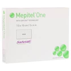 MEPITEL One Silikon Netzverband 7,5x10 cm 10 St Verband von ACA Müller/ADAG Pharma AG