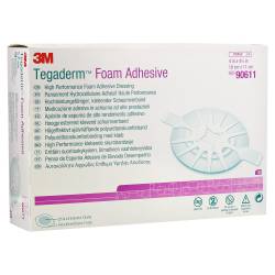 TEGADERM 3M Foam Adhesive 10x11 cm oval 90611 10 St Verband von ACA Müller/ADAG Pharma AG