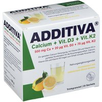 Additiva® Calcium + Vit. D3 + Vit. K2 von ADDITIVA
