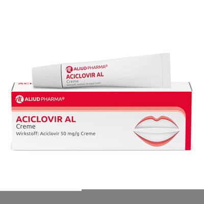 Aciclovir AL Creme bei Lippenherpes 2 g von ALIUD Pharma GmbH