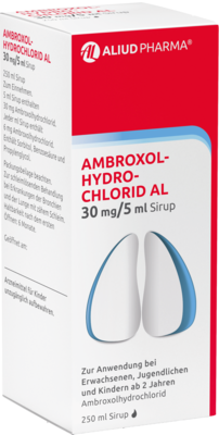 Ambroxolhydrochlorid AL 30 mg / 5 ml Sirup zur Erleichterung des Abhustens 250 ml von ALIUD Pharma GmbH