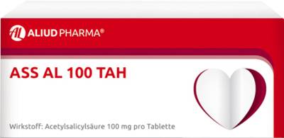 ASS AL 100 TAH bei erh�htem Herzinfarkt- und Schlaganfallrisiko 50 St von ALIUD Pharma GmbH