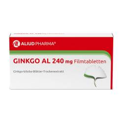 "Ginkgo AL 240mg Filmtabletten 120 Stück" von "ALIUD Pharma GmbH"