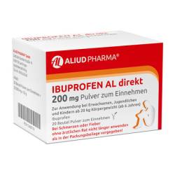 Ibuprofen AL direkt 200 mg Pulver bei Fieber und Schmerzen 20 St von ALIUD Pharma GmbH