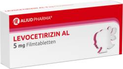 Levocetirizin AL 5 mg Filmtabletten bei Heuschnupfen 100 St von ALIUD Pharma GmbH
