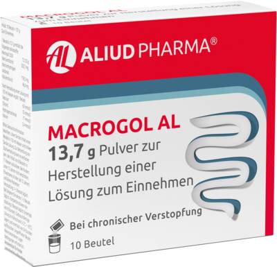 Macrogol AL 13,7 g Pulver bei Verstopfung 10 St von ALIUD Pharma GmbH