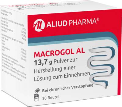 Macrogol AL 13,7 g Pulver bei Verstopfung 30 St von ALIUD Pharma GmbH