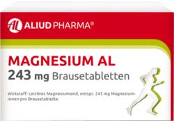 MAGNESIUM AL 243 mg Brausetabletten 20 St von ALIUD Pharma GmbH