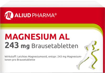 Magnesium AL 243 mg Brausetabletten bei Magnesiummangel und dadurch verursachten Wadenkr�mpfe 20 St von ALIUD Pharma GmbH