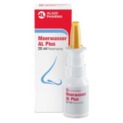 Meerwasser AL Plus Nasenspray zur Befeuchtung und Pflege bei Schnupfen 20 ml von ALIUD Pharma GmbH